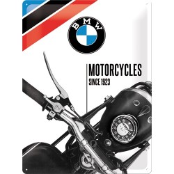 Placa metalica - BMW  Motorcycles 1923 - 30x40 cm